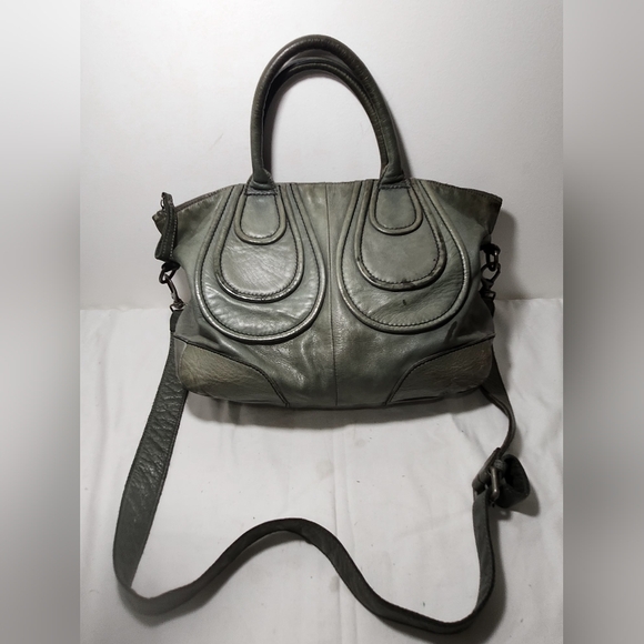 Liebskind Distressed Leather Satchel with Removable Shoulder Strap - Picture 11 of 14